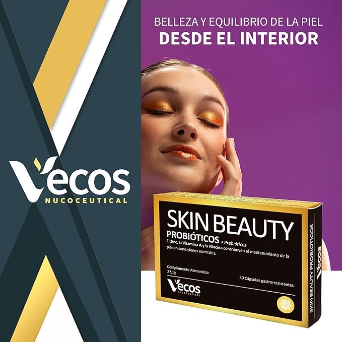 SKIN BEAUTY PROBIÓTICOS 30 Cápsulas
